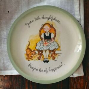 Holly Hobbie Wall Decor Plate Just A Little Thoughtfulness American Greetings